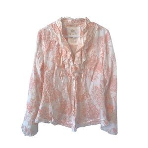 cino indian print blouse